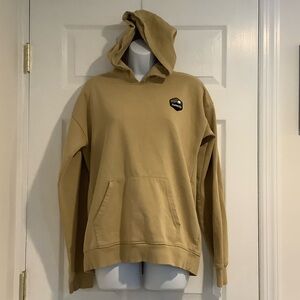 AVALANCHE OUTDOOR SUPPLY COMPANY Boys Tan Pullover Gorpcore Hoodie Sweatshirt XL